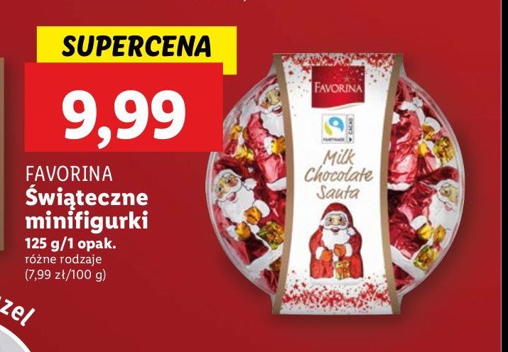 Figurki świąteczne mini Favorina promocja