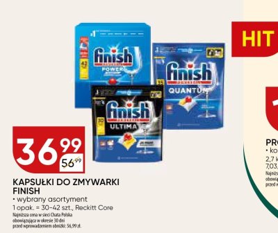 Kapsułki do zmywarki Finish promocja w Chata Polska