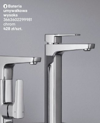 Bateria umywalkowa wysoka GoodHome Teesta promocja w Castorama