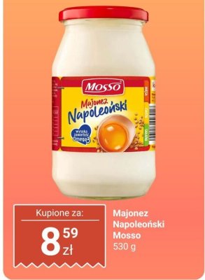Majonez Napoleoński Mosso promocja w Dino
