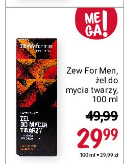 Oczyszczający żel do mycia twarzy czarna huba i wierzba purpurowa ZEWW FOR MEN promocja