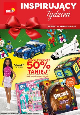 Zabawki drugi -50% promocja w POLOmarket