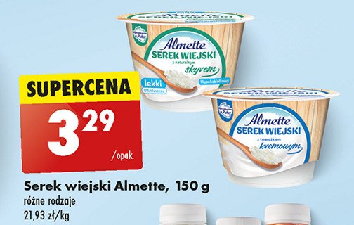 Serek wiejski ze skyrem Hochland almette promocja