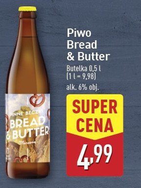 Piwo bread & butter Inne beczki promocja