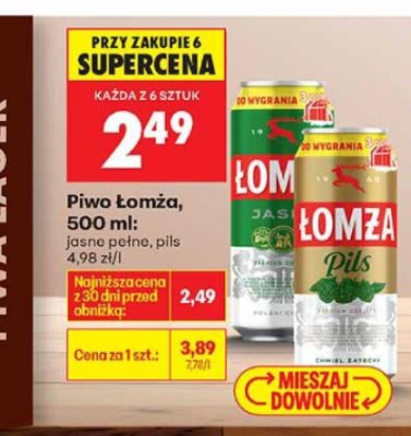 Piwo promocja w Biedronka