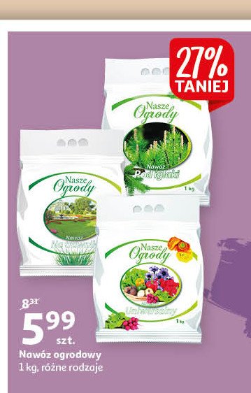 Nawóz Nasze ogrody promocja