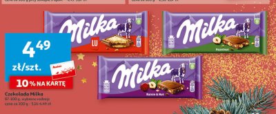 Czekolada hazelnuts Milka promocja