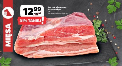 Boczek wieprzowy  promocja w Netto
