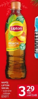 Napój Lipton Peach 500ml promocja w Selgros