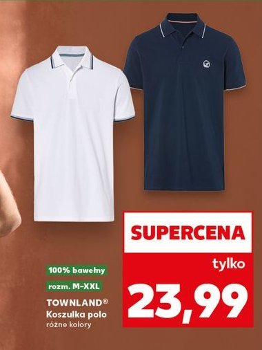 Koszulka polo m-xxl Townland promocja w Kaufland
