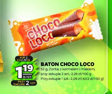Baton Choco loco promocja