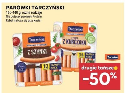 Parówki Tarczyński promocja w Stokrotka
