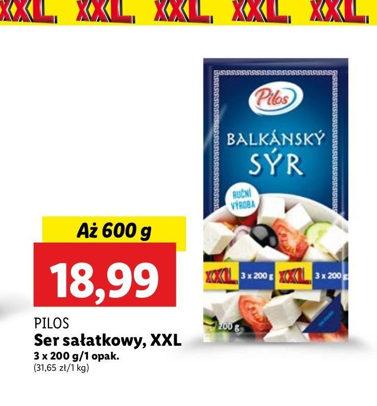 Ser sałatkowy Pilos promocja