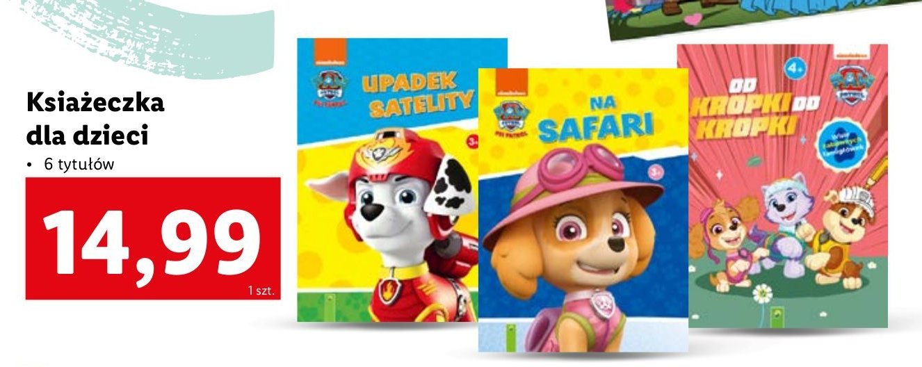 Psi patrol - na safari promocja w Lidl