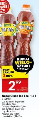 Napój Grand Ice Tea, 1,5 l promocja w Twój Market