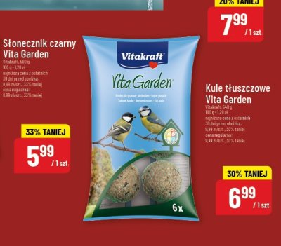 Kule tłuszczowe Vita Garden Vitakraft 6x promocja w POLOmarket