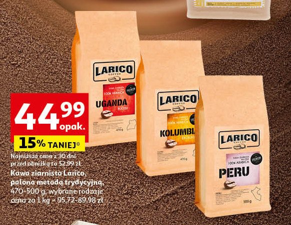 Kawa uganda Larico coffee promocja