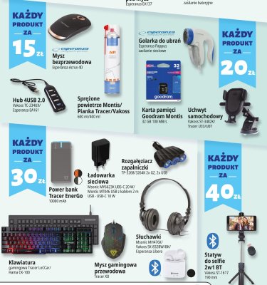 Mysz bezprzewodowa Esperanza Acrux 4D promocja w Leclerc