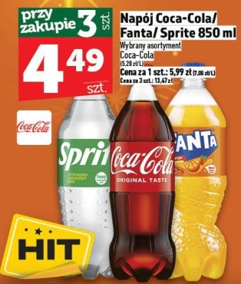 Napój promocja w TOPAZ