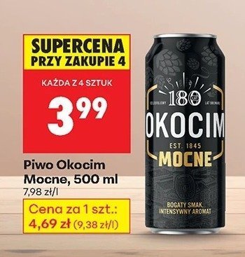 Piwo Okocim Mocne 500 ml promocja w Biedronka
