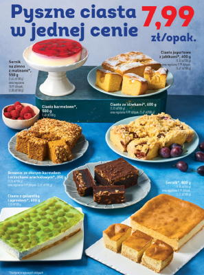 Ciasto z galaretk膮 i agrestem promocja