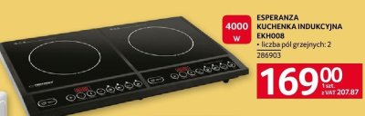Kuchenka indukcyjna Esperanza EKH008 promocja w Selgros