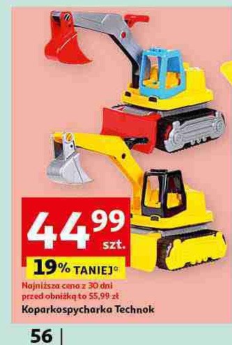 Koparko-spycharka TECHNOK promocja
