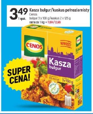 Kasza kuskus Cenos promocja