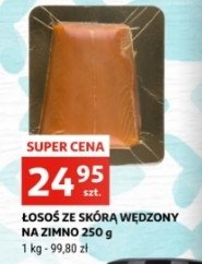 Łosoś wędzony na zimno promocja