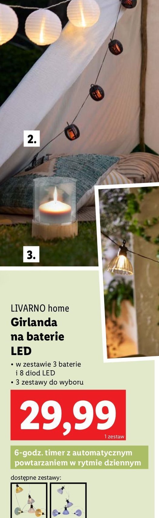 Girlanda 艣wietlna LIVARNO HOME promocja