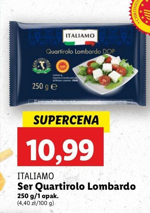 Ser quartirolo lombardo Italiamo promocja