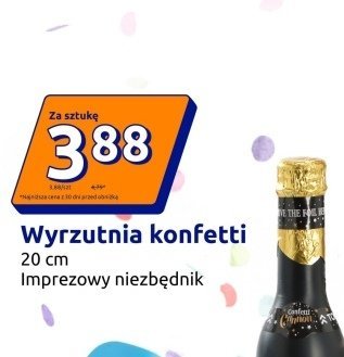Wyrzutnia konfetti 20 cm promocja w Action