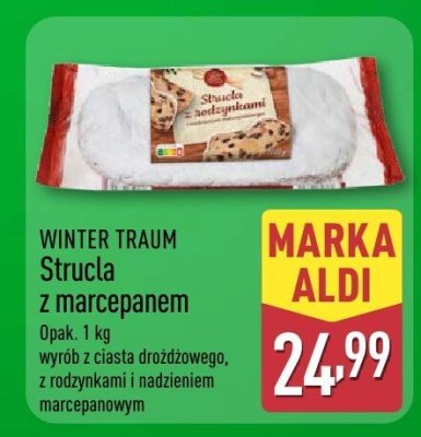 Strucla z marcepanem promocja w Aldi