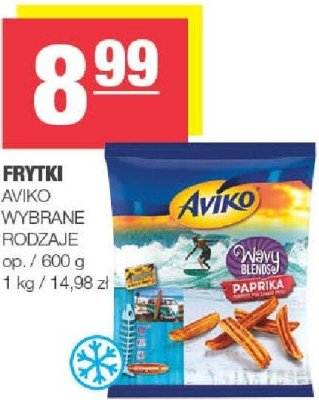 Frytki Aviko wybrane rodzaje promocja w SPAR
