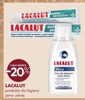 Płyn do płukania LACALUT promocja w Super-Pharm