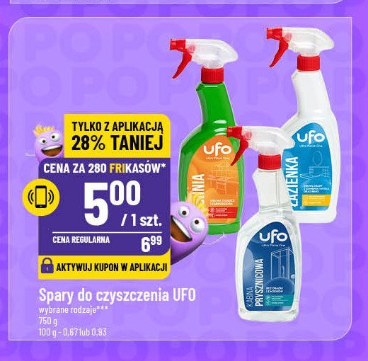 Spray do kuchni Ufo promocja