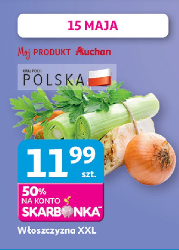 Włoszczyzna xxl Auchan promocja