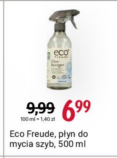 P艂yn do mycia szyb ECO FREUDE promocja