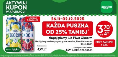 Piwo promocja w Żabka