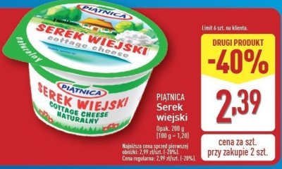 Serek wiejski Piątnica naturalny promocja