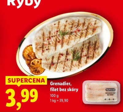 Grenadier, filet bez skóry promocja w Lidl