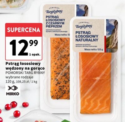 Pstrąg łososiowy promocja w Intermarche