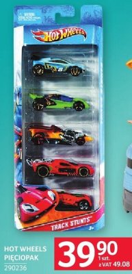 Hot Wheels pięciopak promocja w Selgros