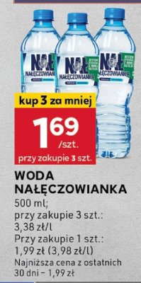 Woda Nałęczowianka promocja w Stokrotka