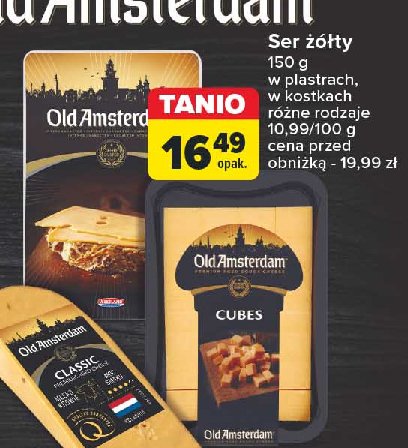 Ser kostki Old amsterdam promocja