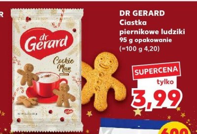 Ciastka piernikowe ludziki Dr Gerard 95g  promocja w Kaufland