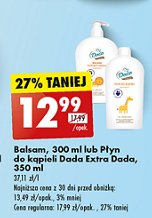 Płyn do kąpieli hipoalergiczny Dada extra care promocja