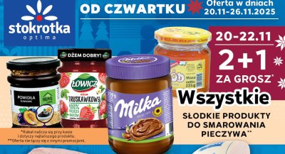 Powidła śliwkowe promocja w Stokrotka