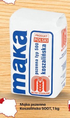 Mąka pszenna koszalińska typ 500 promocja w Biedronka