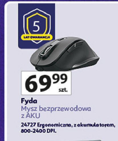 Mysz bezprzewodowa Trust promocja w Auchan
